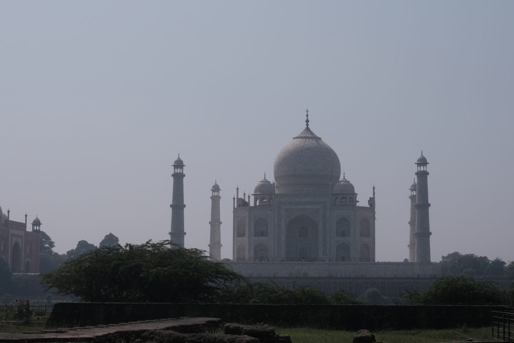Taj Mahal Across the River