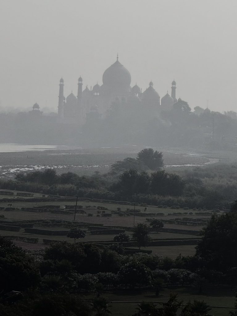 Taj Mahal in the Morning Mist